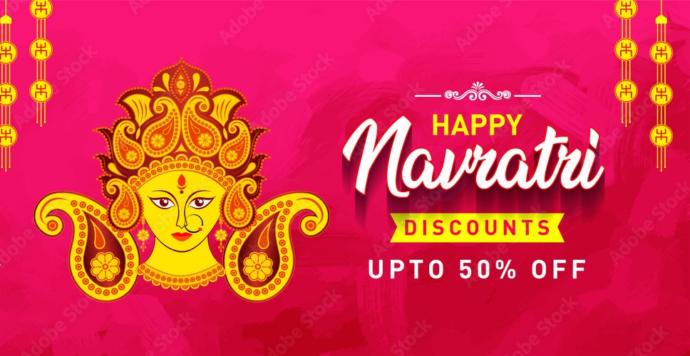 Navratri Sale Upto 50% off